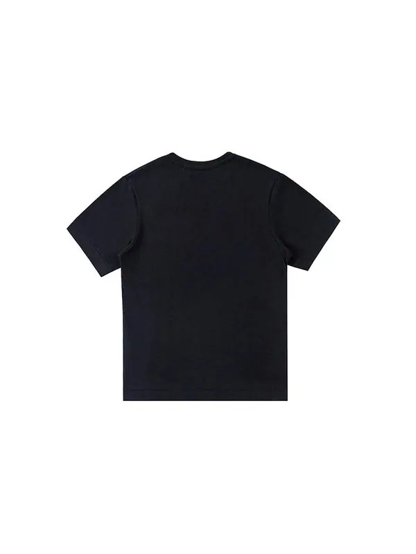 Футболка kawakubo rei black printing short sleeve black Comme Des Garcons Play — изображение 2 из 2, черный