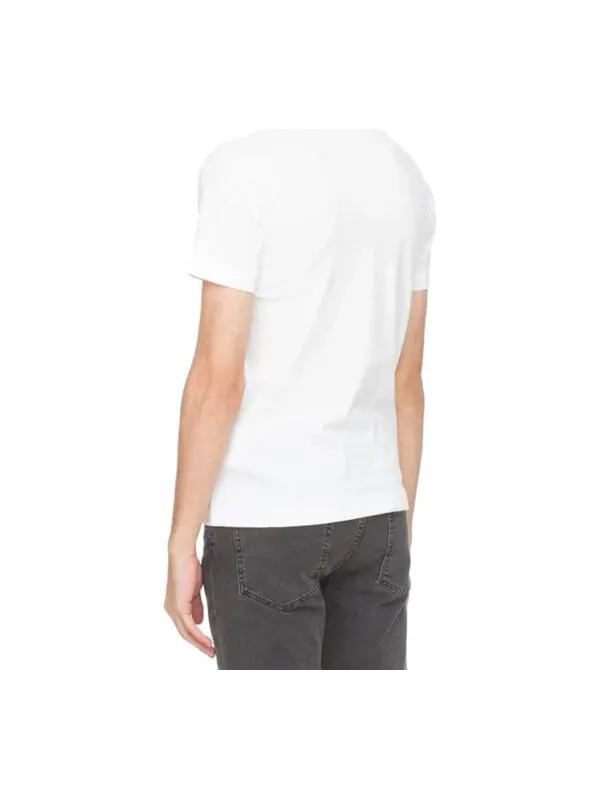 Футболка red emblem small eyes t-shirt 'white' Comme Des Garcons Play — изображение 4 из 4, белый