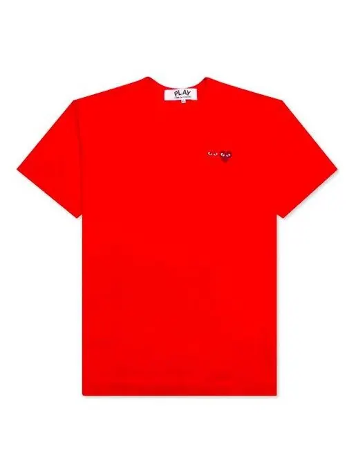 Футболка kawakubo rei love short sleeve red Comme Des Garcons Play — изображение 1 из 2, красный