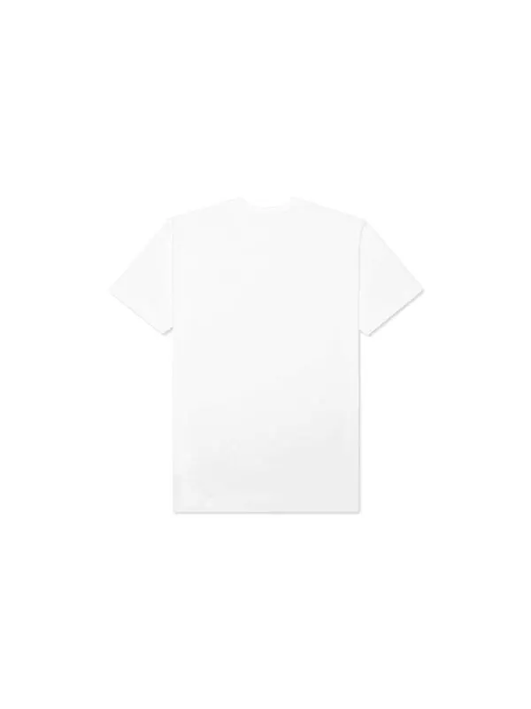 Футболка polka dots two hearts tee 'white blue' Comme Des Garcons Play — изображение 2 из 2, белый