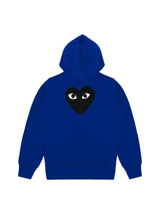 Толстовка zip up hoodie 'blue' Comme Des Garcons Play — изображение 1 из 3, синий