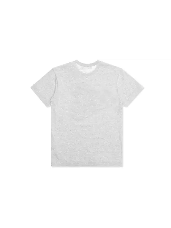 Футболка red love printing short sleeve grey Comme Des Garcons Play — изображение 2 из 2, серый