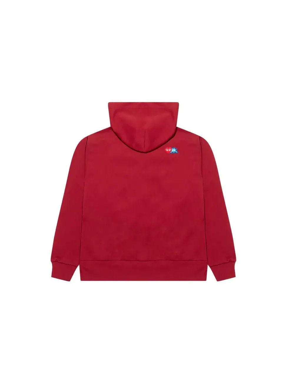 Худи на молнии COMME des GARCONS PLAY SS25 x Invader — изображение 3 из 3, красный