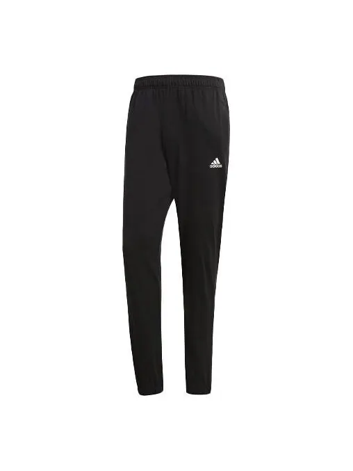Спортивные штаны Men's adidas Sports Stylish Knit Black Long Pants/Trousers — изображение 1 из 4, черный