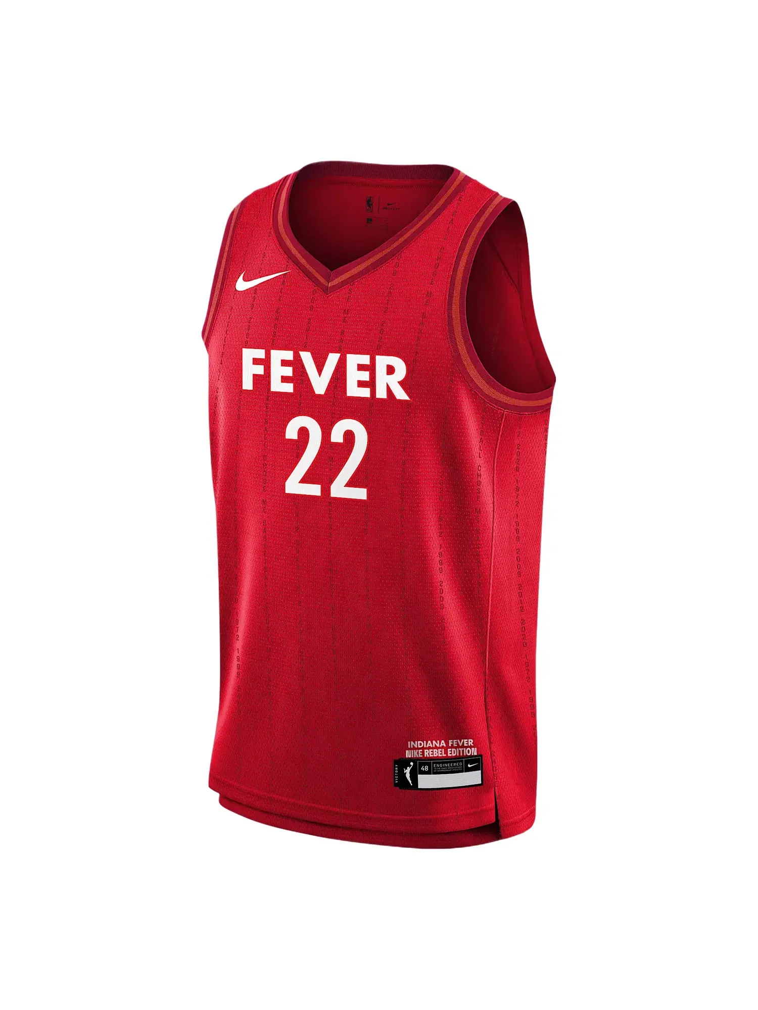 Детская баскетбольная джерси Nike WNBA Indiana Fever Caitlin Clark — изображение 1 из 2, красный