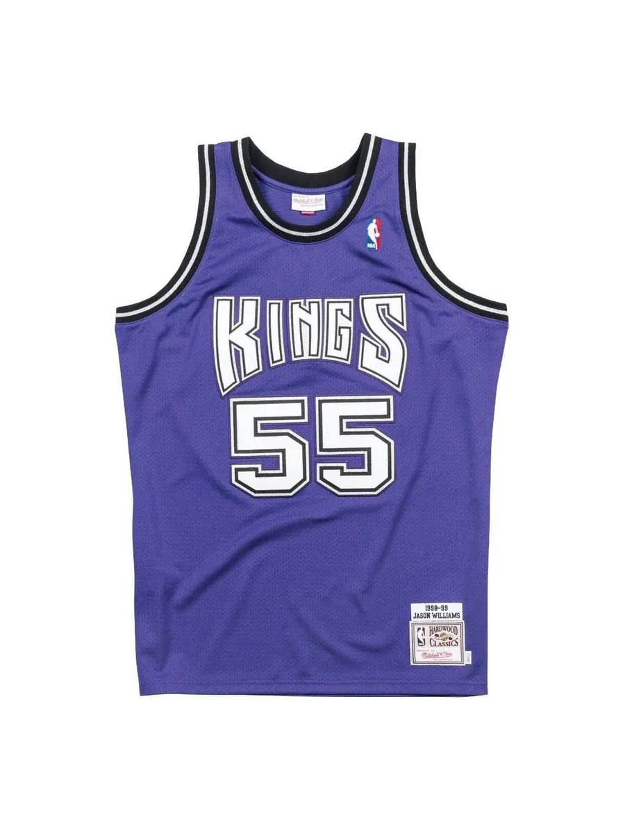 Джерси Mitchell & Ness x NBA Sacramento Kings 1998-99 Jersey 'Jason Williams 55' — изображение 1 из 3, фиолетовый