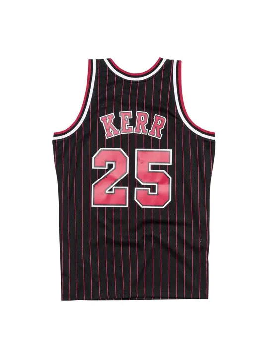 Джерси Mitchell & Ness x NBA Chicago Bulls 1995-96 Swingman Jersey 'Steve Kerr 25' — изображение 2 из 3, черный
