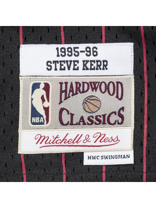 Джерси Mitchell & Ness x NBA Chicago Bulls 1995-96 Swingman Jersey 'Steve Kerr 25' — изображение 3 из 3, черный
