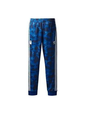 Штаны xa bathing ape adicolor спортивные штаны Adidas — изображение 1 из 2, синий