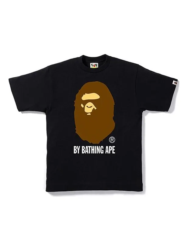 Футболка A Bathing Ape Ape Head Tee' Black Brown' — изображение 1 из 4