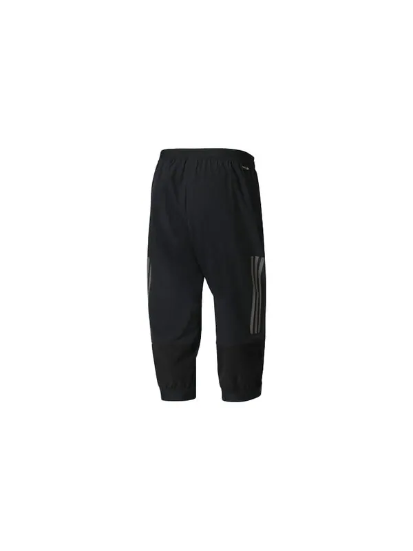 Спортивные штаны adidas Casual Woven Sports Seven-Cent Trousers Men's Black — изображение 2 из 4, черный