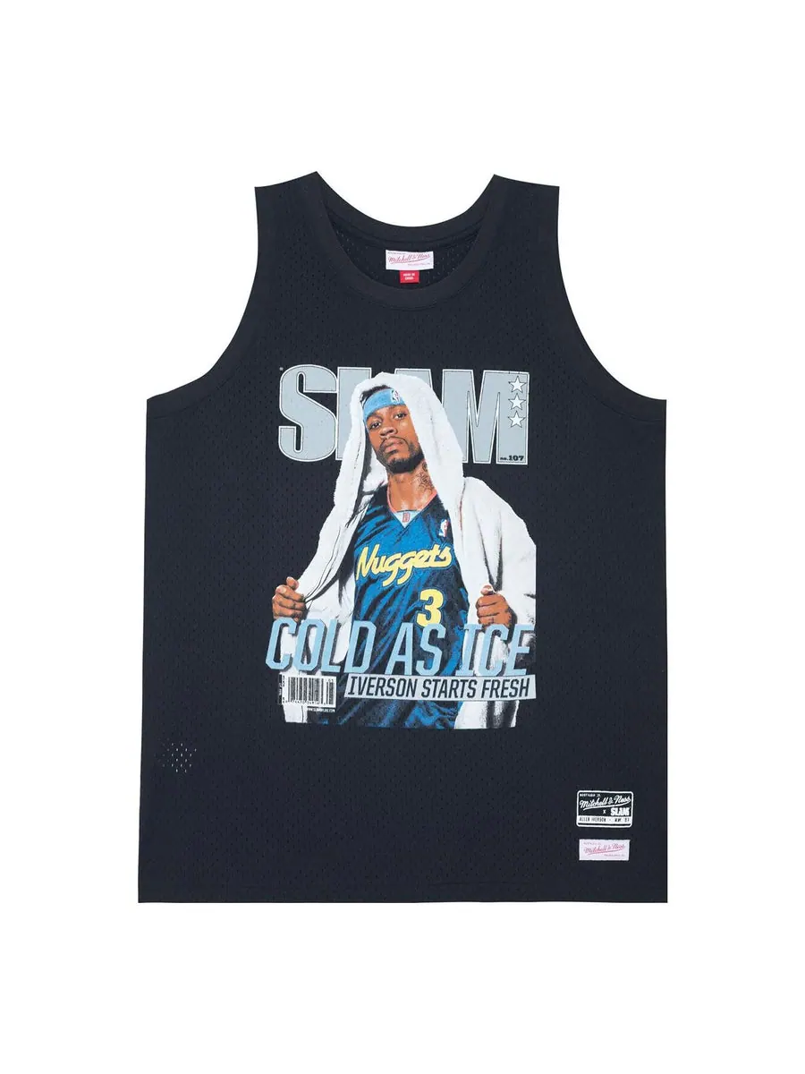 Баскетбольное джерси Mitchell & Ness x SLAM SS22 SW — изображение 1 из 2