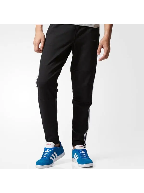 Спортивные штаны adidas neo M Fr Q1 Tp Stripe Running Sports Pants Black — изображение 3 из 4, черный