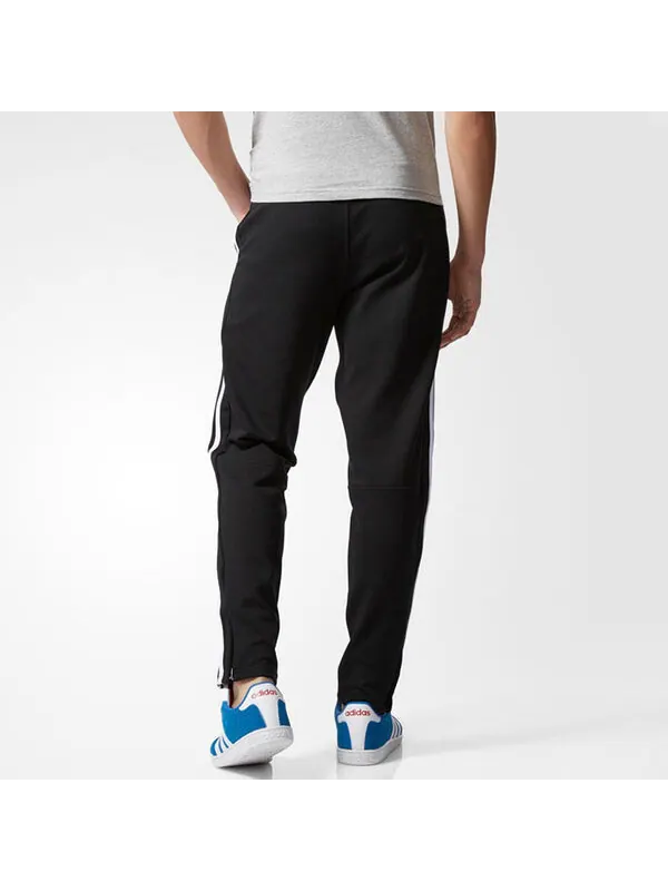 Спортивные штаны adidas neo M Fr Q1 Tp Stripe Running Sports Pants Black — изображение 4 из 4, черный