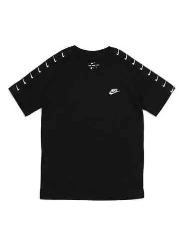 Футболка sportswear swoosh 2019 sports tee men black Nike — изображение 1 из 2, черный