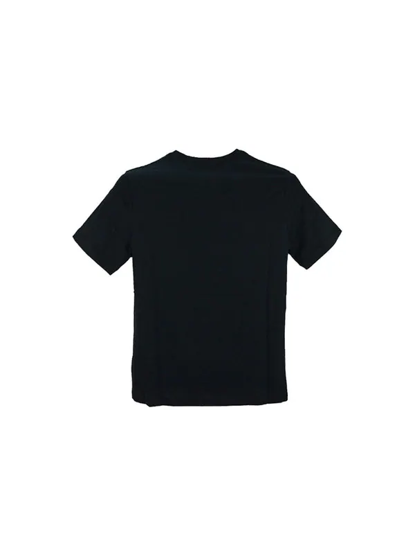 Футболка sportswear shoe printing round neck casual sports short sleeve black Nike — изображение 2 из 4, черный