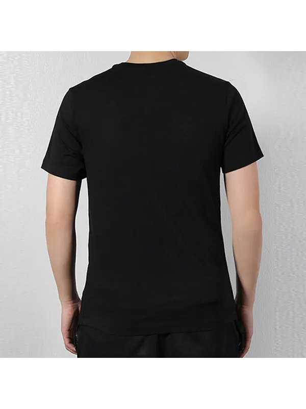 Футболка sportswear shoe printing round neck casual sports short sleeve black Nike — изображение 4 из 4, черный