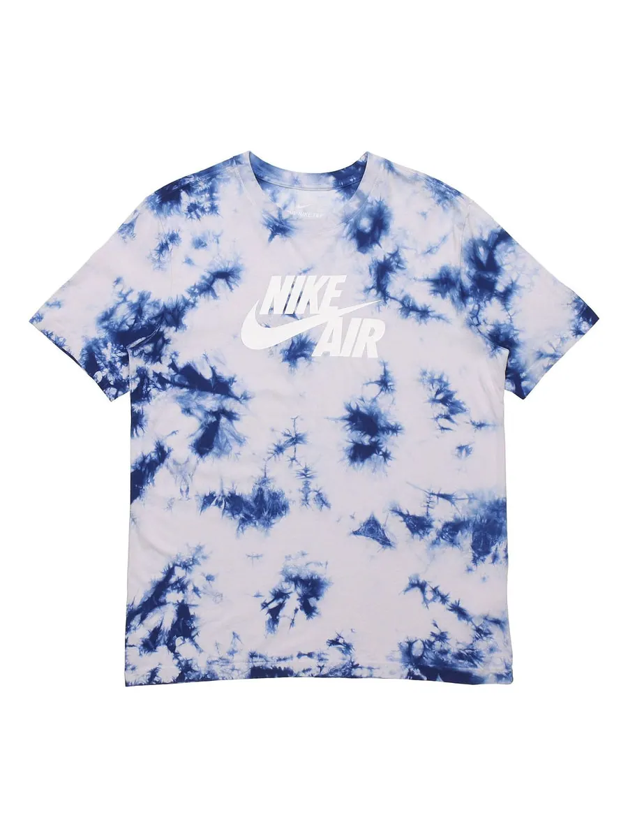 Футболка Nike Air Print Casual Sports Short Sleeve Male White — изображение 1 из 4, белый