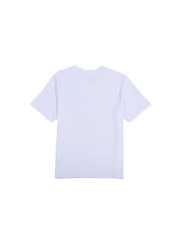 Футболка sportswear sport casual breathable round collar short sleeved white Nike — изображение 2 из 4, белый