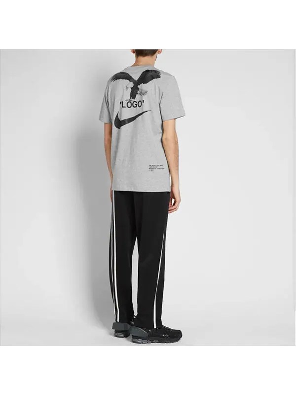 Футболка x off white nrg a6 футболка Nike — изображение 4 из 4, серый