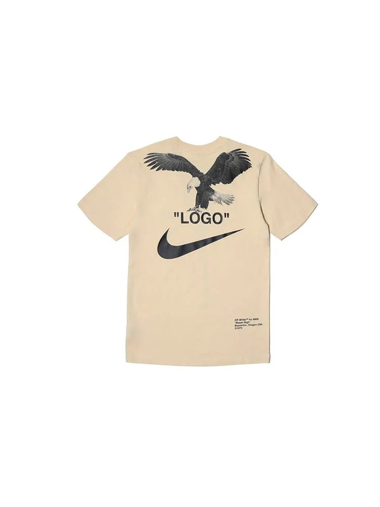 Футболка Nike x Off-White NRG A6 T-Shirt 'Vanilla' BQ0827-294 — изображение 2 из 2, ванильный