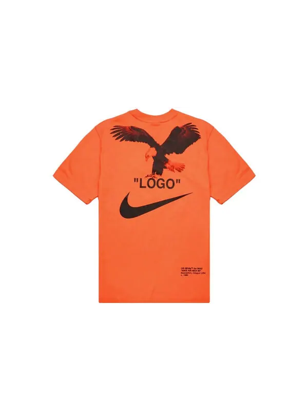 Футболка x off white nrg a6 футболка Nike — изображение 2 из 2, оранжевый/черный