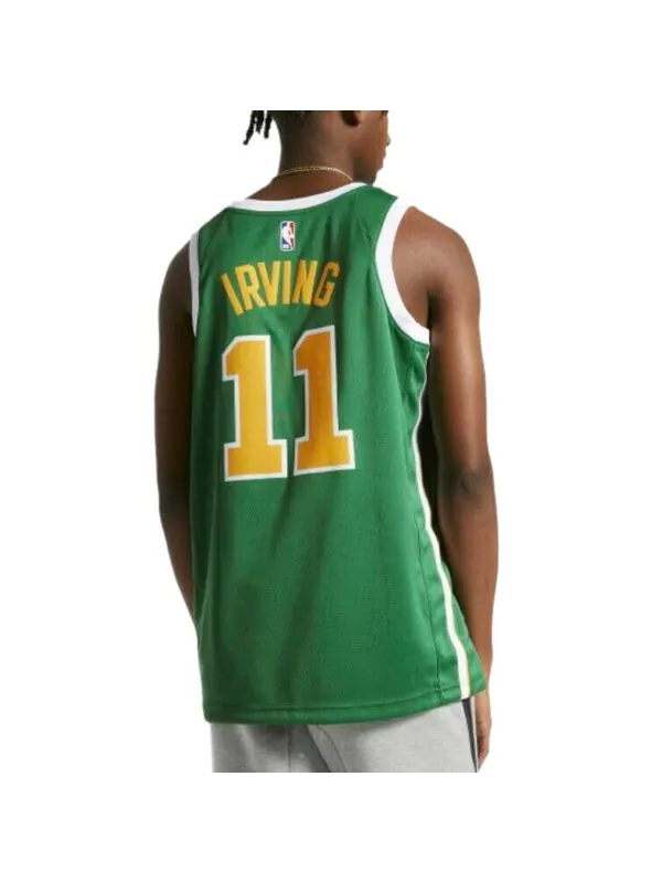 Майка Nike Earned Edition NBA Kyrie Irving Boston Celtics limited SW Fan Edition Jersey Green — изображение 4 из 4, зеленый