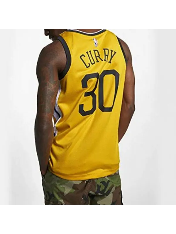 Футболка nba заработали издание sw golden state warriors stephen curry Nike — изображение 4 из 4, желтый