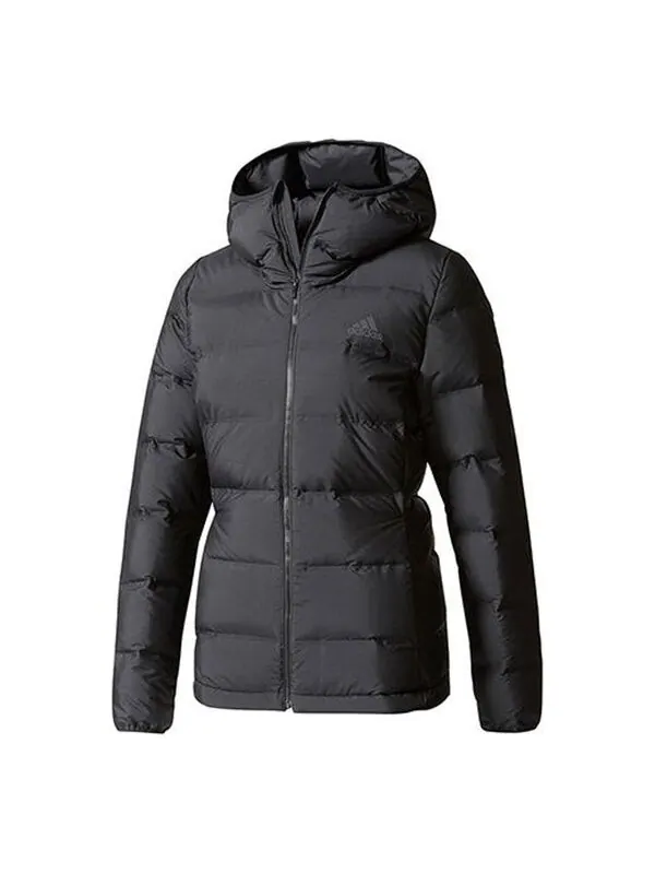 Куртка гелионик пуховик Adidas — изображение 1 из 3, черный