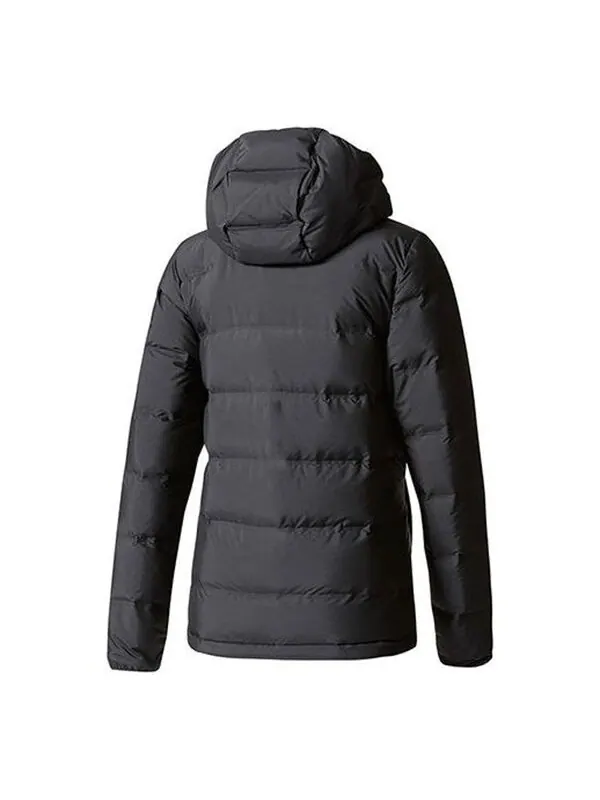 Куртка гелионик пуховик Adidas — изображение 2 из 3, черный