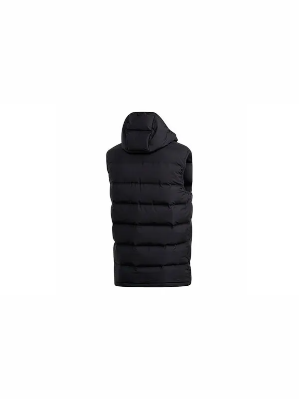 Пуховик adidas Helionic Hooded Down Vest Men Black — изображение 2 из 4, черный