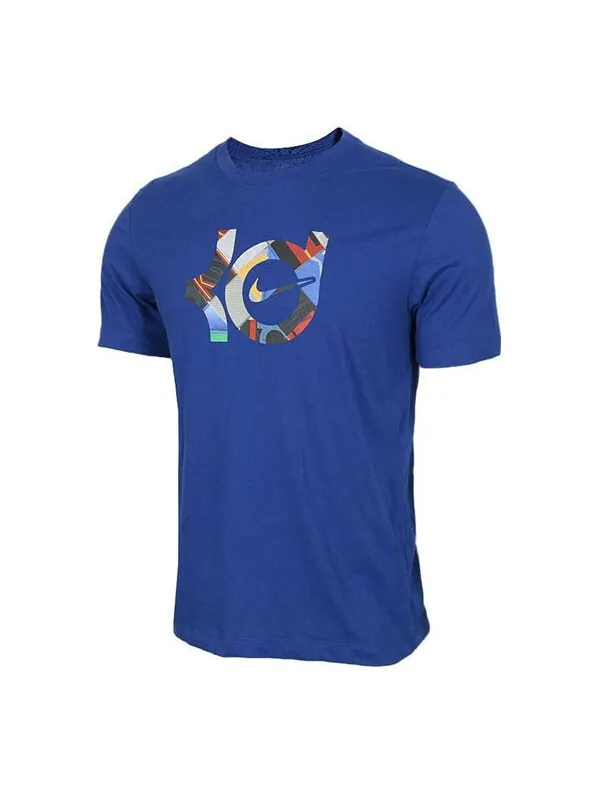 Футболка Nike Dri-FIT Kevin Durant T-shirt 'Blue' — изображение 1 из 3, синий/мульти
