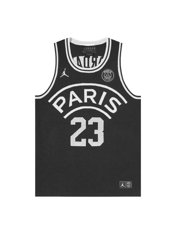 Футболка Flight x Paris Saint Germain Футболка 23 Air Jordan — изображение 1 из 2, черный