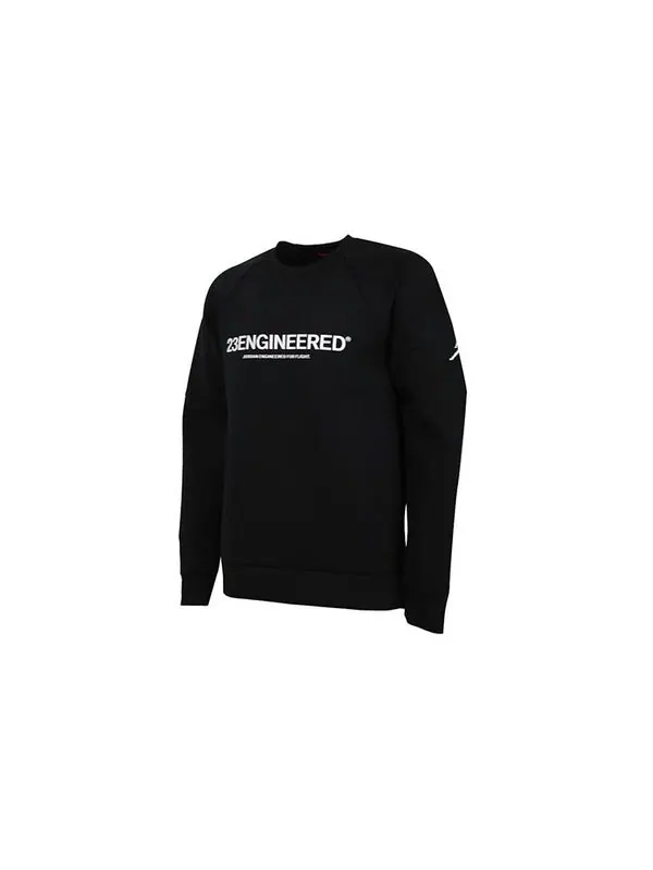 Толстовка Air Jordan Stay Warm Casual Sports Pullover Black — изображение 3 из 4, черный