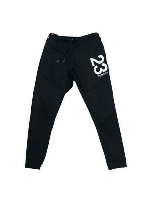 Спортивные штаны Air Jordan 23 Flight Space Cotton Athleisure Casual Sports Long Pants Black — изображение 1 из 3, черный