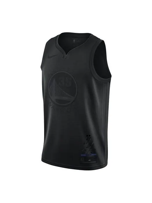 Майка Nike MENS NBA Golden State Warriors Durant MVP Connected Jersey Black — изображение 1 из 4, черный