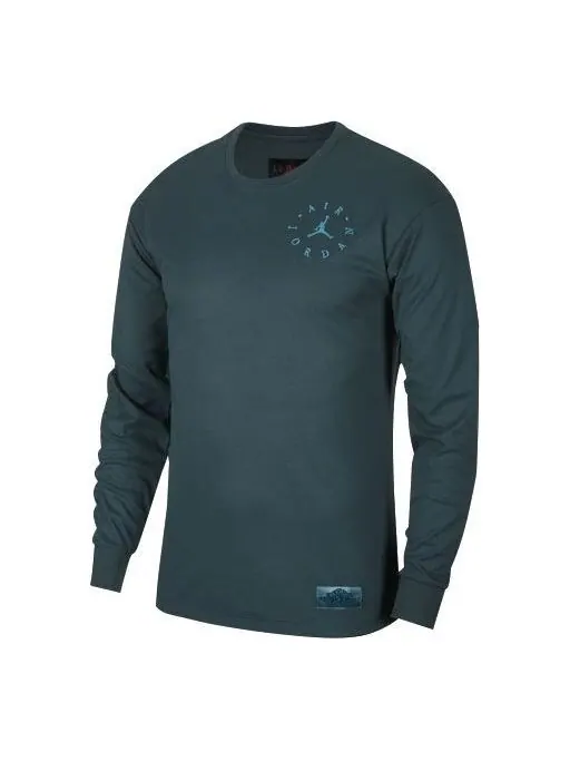 Футболка remastered knit long sleeves royal blue Air Jordan — изображение 1 из 2, синий