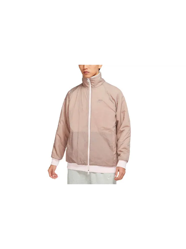 Куртка Nike Sportswear Swoosh Full-length zipper Cardigan Reversible logo Jacket Pink (Asia Sizing) — изображение 2 из 4