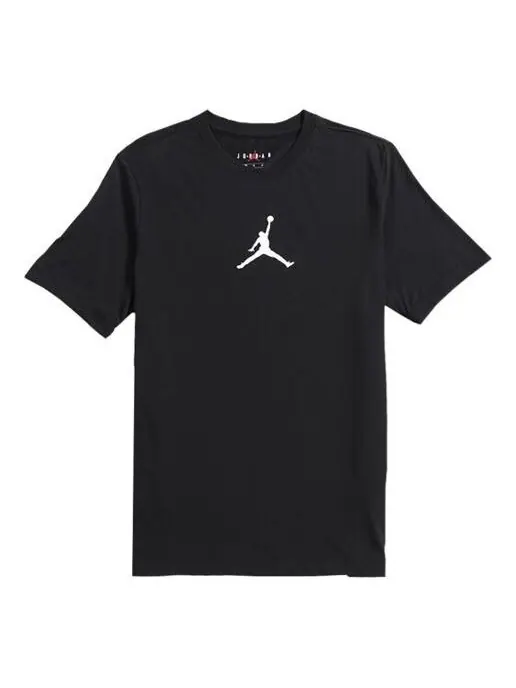 Футболка flying man дышащие спортивные повседневные короткие рукава Air Jordan — изображение 1 из 4, черный