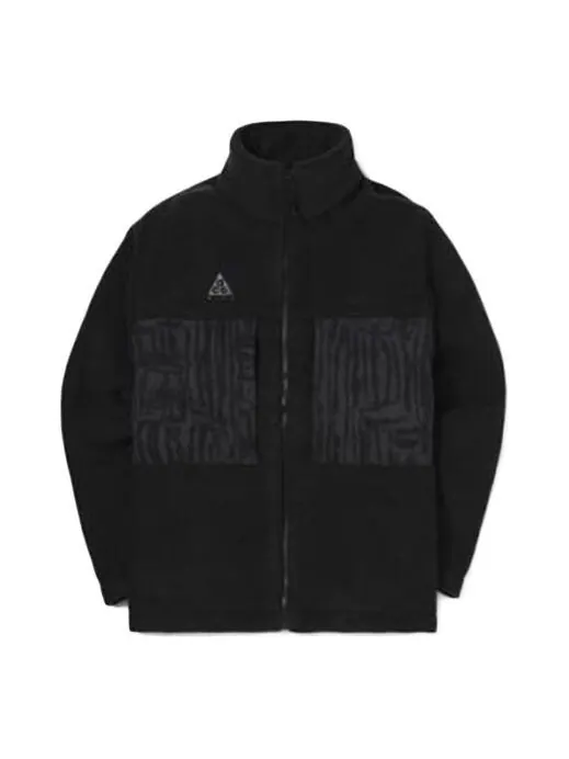 Куртка Men's Nike ACG Fleece Zipper Jacket Black — изображение 1 из 1, черный