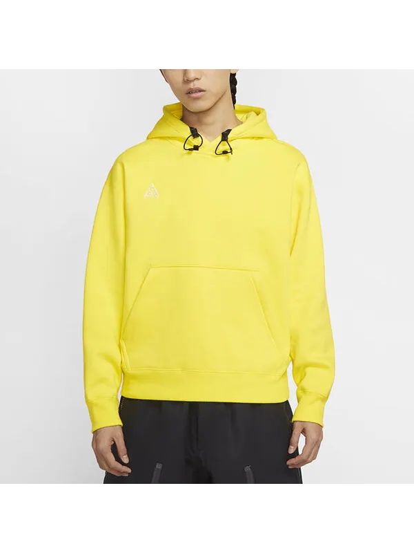 Толстовка Men's Nike ACG Fleece Stay Warm Pullover Sports Optical Yellow — изображение 3 из 4, желтый