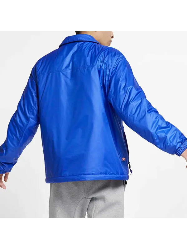 Куртка men's acg primaloft jkt outdoor sports padded clothes jacket blue 'hyper royal rush pink' Nike — изображение 3 из 4