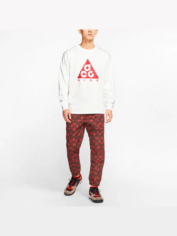 Футболка acg ls футболка athleisure casual sports свитер с длинными рукавами Nike — изображение 3 из 4, белый