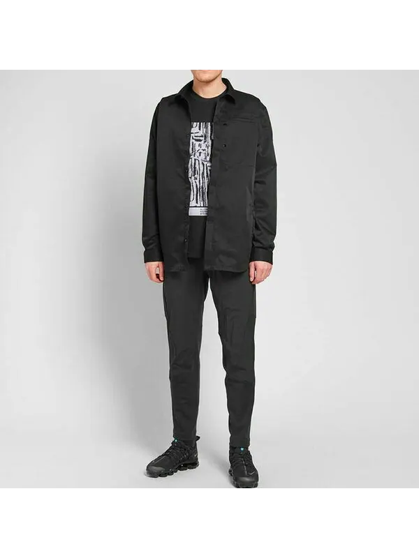 Толстовка Men's Nike ACG Waffle Casual Sports Printing Pullover Long Sleeves — изображение 2 из 4, черный