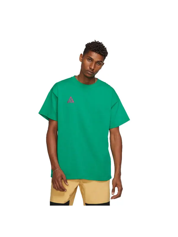 Футболка nrg acg logo tee Nike — изображение 1 из 4, зеленый