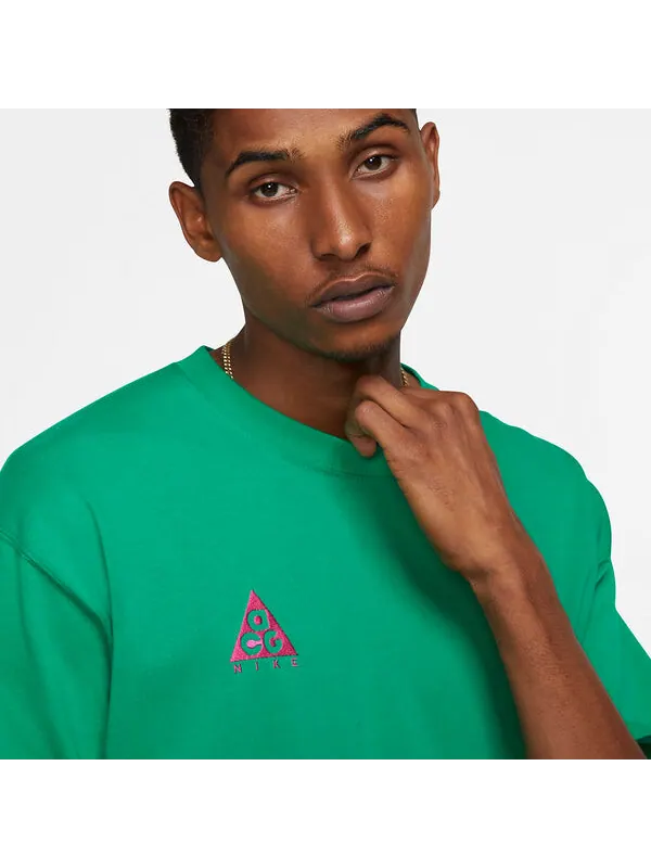 Футболка nrg acg logo tee Nike — изображение 3 из 4, зеленый