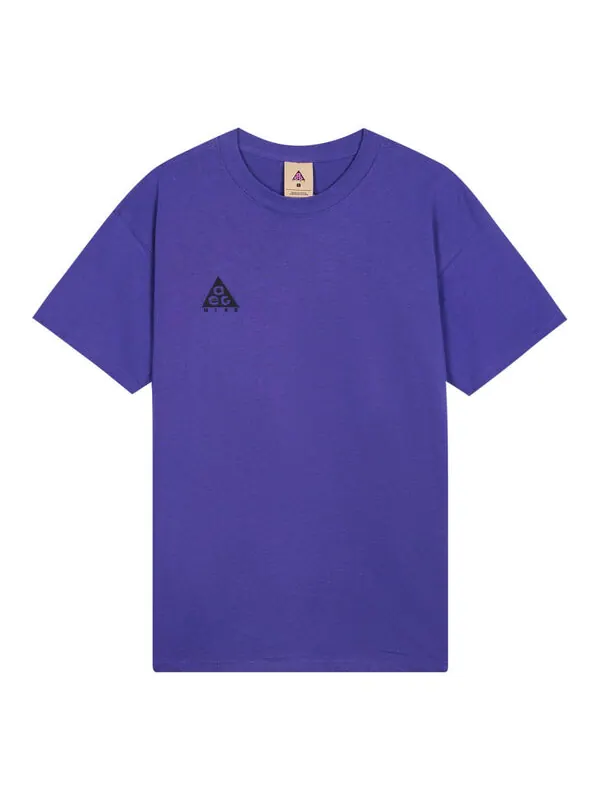 Футболка acg small logo casual с коротким рукавом Nike — изображение 1 из 4, фиолетовый