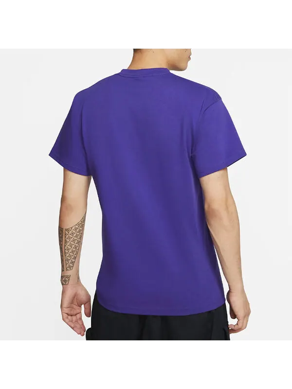 Футболка acg small logo casual с коротким рукавом Nike — изображение 4 из 4, фиолетовый