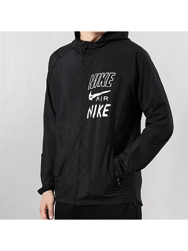Куртка men's essntl jacket black Nike — изображение 4 из 4, черный