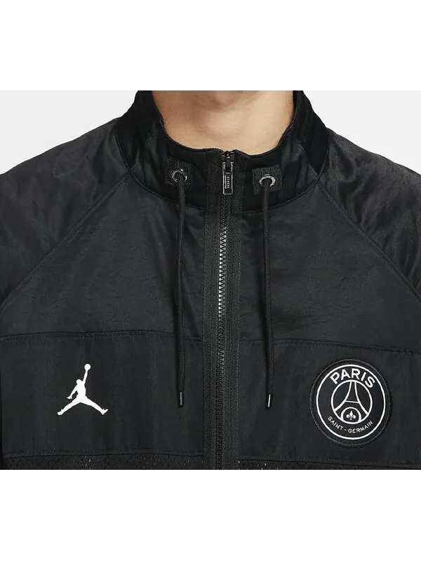 Куртка Air Jordan Paris Saint-Germain aviator Jacket — изображение 4 из 4, черный